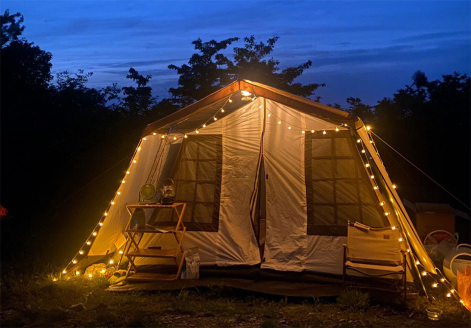 6.Bateria de lítio solar portátil e de acampamento